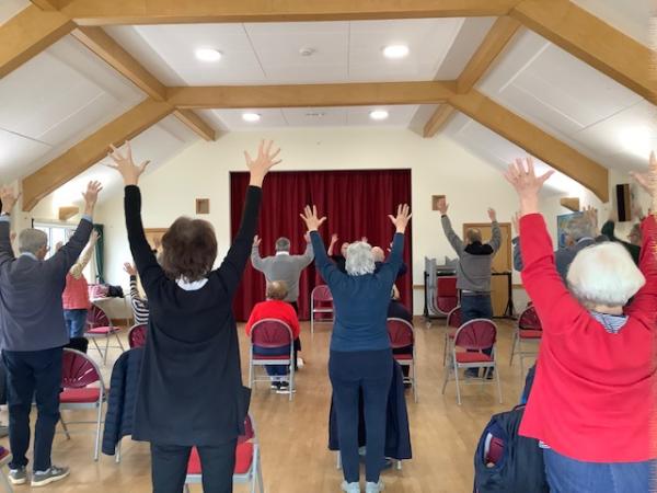 Parkinson's Exercise Class at Boldre War Memorial Hall