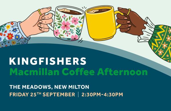 Macmillan Coffee Morning at Kingfishers