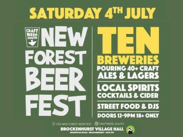 New Forest Beer Fest - raising funds for Oakhaven Hospice