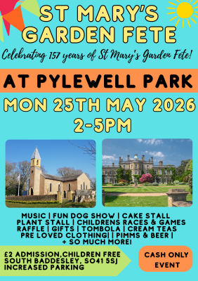 St Mary's Garden Fete at Pylewell Park