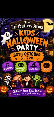 Kids Halloween Party at the Turfcutters Arms