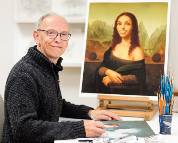 Paul Kidby illustrator of Terry Pratchett's Discworld 