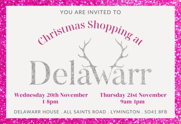 Christmas Shopping at Delawarr